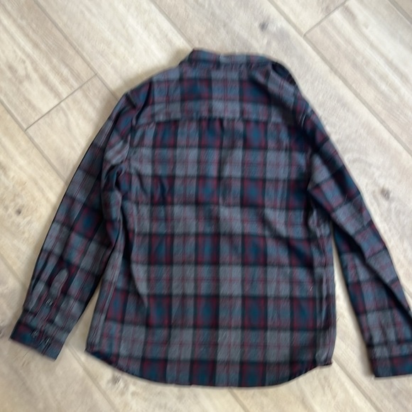 Burnside Boys Flannel Button Down Shirt - Picture 4 of 7